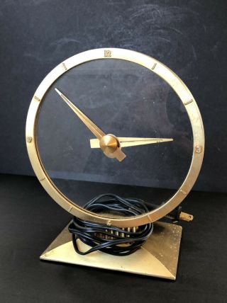 Jefferson Golden Hour Mystery Clock Vintage 1953 Motor Project