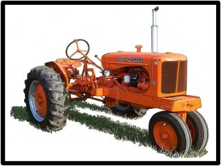 Allis Chalmers Model Wc Tractor Collectible Metal Sign Usa Made