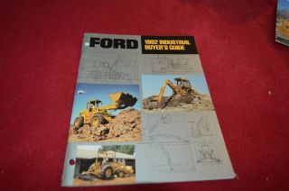 Ford Tractor Industrial Buyers Guide For 1982 Dealer 