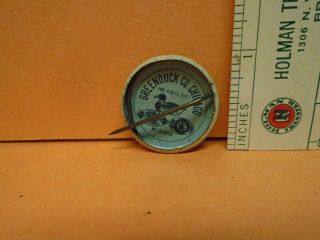 Vintage 1930 ' s Buck Rogers Tin Litho Pinback,  Saturday Chicago American,  1 