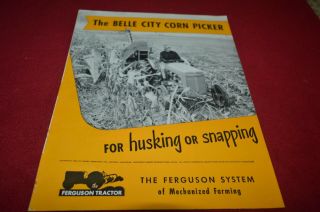 Ferguson Bell City Corn Picker Dealer 