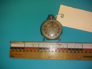 Vintage Haven Watch Co Tip Top Traveler Miniature Clock Travel Clock Runs