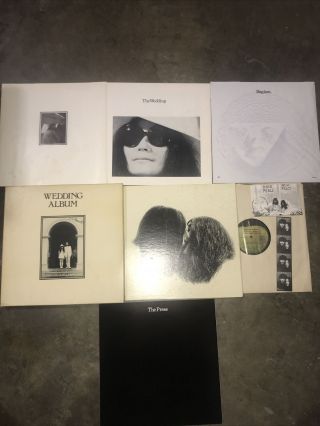 John & Yoko Lennon Wedding Album 1969 Apple Smax - 3361 1st Press Complete Boxset