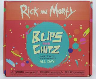 Funko Pop Rick And Morty Blips And Chitz Box Gamestop Exclusive