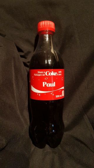 Share A Coke With Paul Canada Exclusive Christmas Edition 2018