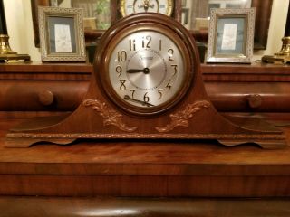 Vintage Sessions Electric Mantle Clock - Not For Restoration Or Parts