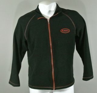 Tim Hortons Employee Uniform Jacket Fleece Black Size 34 M/l