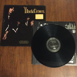 The Black Crowes Shake Your Money Maker Def American Promo Lp W/ Hype