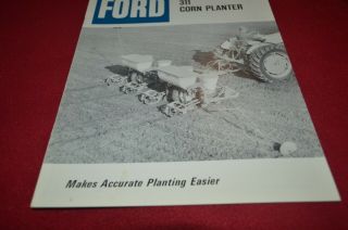 Ford Tractor 311 Corn Planter Dealers Brochure Amil15