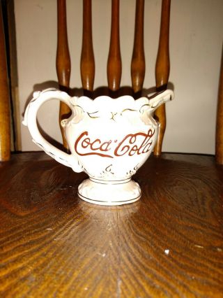 Coca - Cola Victorian Series Creamer Presented By Cracker Barrel Old Country