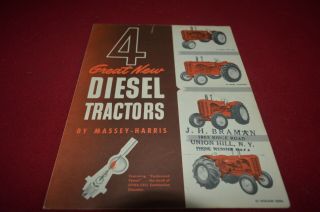 Massey Harris 44 55 Diesel Tractor Brochure Amil17
