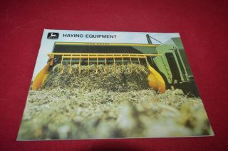John Deere Haying Equipment For 1971 Dealer Brochure Fcca