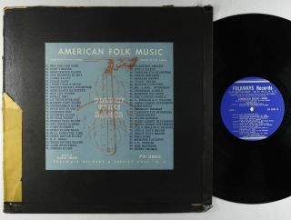 V/a - Harry Smith Anthology Of American Folk Music V3: Songs 2xlp - Folkways Vg,