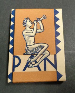 Vintage Pan Condoms One 3 - Pack Nos Very Old Rare
