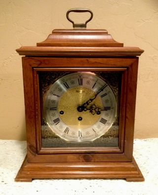 England Clock Co.  Carriage Mantel Clock Franze Hermle Westminster Chime