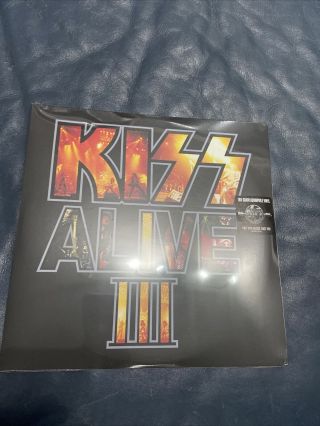 Kiss - Alive Iii 3 (180g Double Vinyl Lp,  2014) Hard To Find