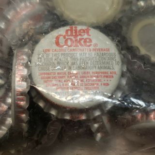 Vintage Diet Coke Caps (0.  75 Lb,  332g) Florida Coca - Cola Bottling Company