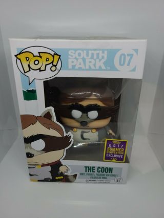 Funko Pop South Park The Coon 2017 Summer Convention Exclusive Sdcc Cartman