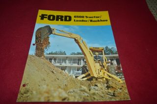 Ford Tractor 6500 Backhoe Loader Dealer 