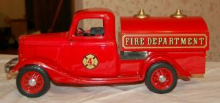 Jim Beam 1934 Fire Truck Pumper Car Decanter
