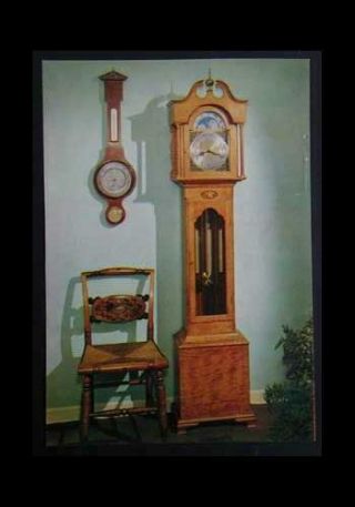77 " Grandmother Grandfather Clock Howto Build Plans Hardwood Beauty
