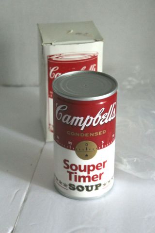 Campbell’s Soup Kitchen Timer Wind - Up Nib