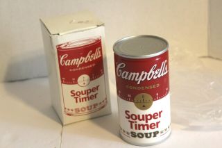 CAMPBELL’S SOUP Kitchen Timer Wind - Up NIB 2
