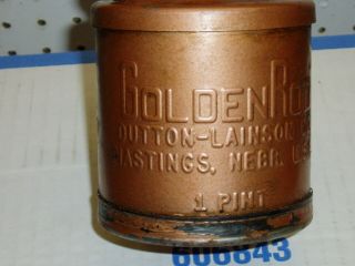 OLD VINTAGE GOLDEN ROD DUTTON LAINSON CO.  OIL CAN TOOL 2