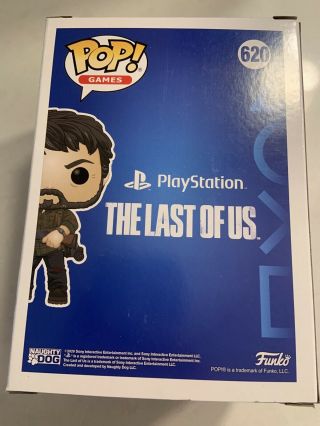 Funko Pop The Last Of Us Joel 620 Eb Games/Gamestop Exclusive in Hand 3
