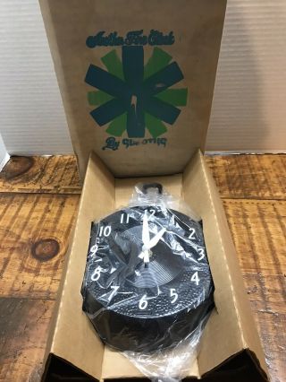 Vintage Spartus Electric Wall Clock Skillet Themed New/old Stock Made In Us