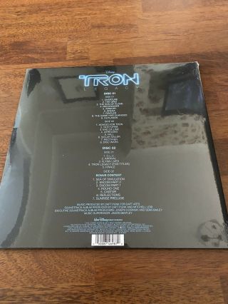 Daft Punk Tron Legacy 2LP Vinyl Blue Colour RSD 2020 Limited Edition 3