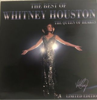 Best Of Whitney Houston " The Queen Of Hearts " Limited Edition Colored Vinyl