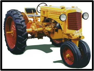 Minneapolis Moline Tractors Metal Sign: Model R Featured