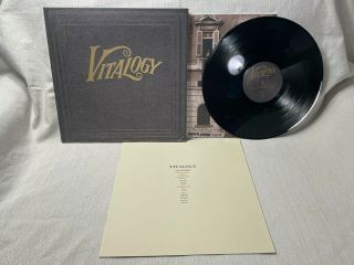1994 Pearl Jam Vitalogy Lp Vinyl Album Epic ‎records E 66900 Ex/ex