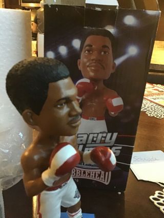 2016 LARRY HOLMES BOBBLEHEAD DOLL IRON PIGS BOXING SIGNED TICKET - STUB 2