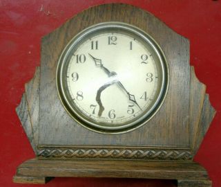 Vintage Enfield Art Deco Style Mantle Clock 4 " Face