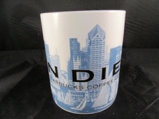 Starbucks 18 oz Skyline Barista Series 1 San Diego Coffee Mug Cup US SHIP 2