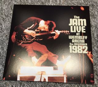 The Jam - Live At Wembley Arena 2nd December 1982 - 2lp Set - Ex