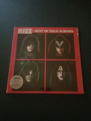 Kiss Best Of Solo Albums Black And Silver Vinyl