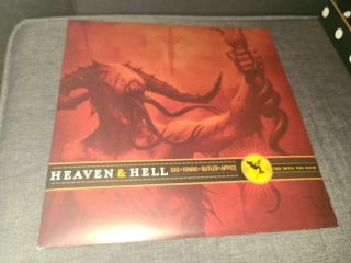 Heaven & Hell The Devil You Know 2009 2 Lp Black Sabbath Dio Vinyl Poster Etched