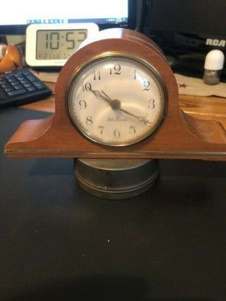 Vintage Seth Thomas Mantel Shelf Clock W Alarm Mantelette W Model 15483