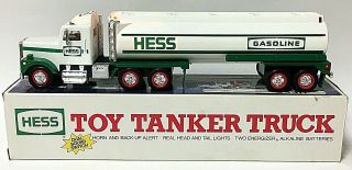 Vintage Hess Toy Tanker Truck With Light And Sound 1990