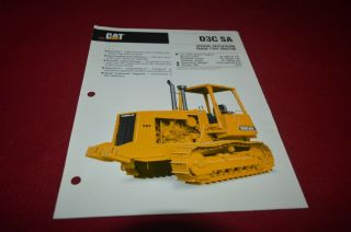 Caterpillar D3c Special Application Track Tractor Brochure Dcpa14