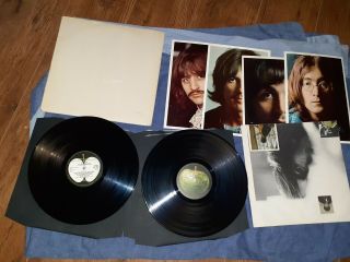 The Beatles White Album 1968 - Early Uk Press - Stereo,  Pictures - 0372272 - Ex,