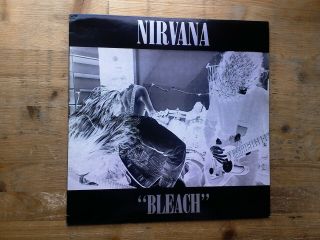 Nirvana Bleach A1/b1 Uk 1st Press Near Vinyl Record Album Tuplp6 Tupelo