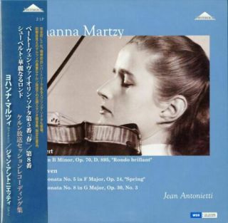 Johanna Martzy Schubert & Beethoven 180g Japanese Import 2lp Mono