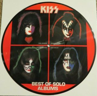 Kiss Best Of The Solo Albums Lp Picture Disc