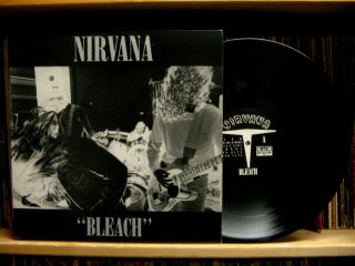 Nirvana / Bleach - Sub Pop Lp - Grunge Era - 1989
