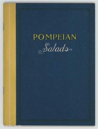 Vintage Recipe Book Pompeian Olive Oil Salads