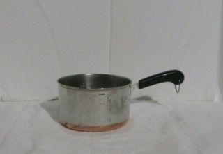 Vintage Revere Ware Copper Clad Bottom 1 Cup Measuring Cup